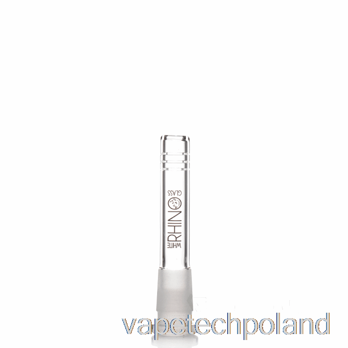 Vape Tech Polska White Rhino 19/14 Szklany Dolny Mostek 3,5 Cala